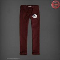 heren abercrombie and fitch elastisch sweatpants chief patroon donkerrood Echt Wholesale y0b2p289